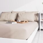 Drap housse uni 160x200 cm zzz lin
