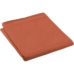 Drap plat - promo linge - percale - terracotta