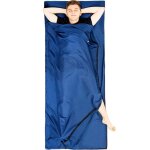 Drap de sac de couchage 2 en 1 drap de camping de voyage 90x210cm sac de couchage d�t�
