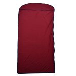 Drap de sac de couchage ultra - l�ger et multifonctionnel �lastique pour camping en plein air (rouge ...
