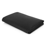 Drap en vinyle 180 x 220 cm - noir