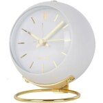 Dre - r�veil analogique avec lumi�res petit r�veil r�tro silencieux r�veil chevet �tudiant pointeur lumineux ...