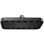 Dre - t�te de douche carr�e 14 pouces haute pression effet pluie plafond douche chute deau argent