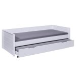 Inter link lit gigogne dream the future blanc 90 x 200 cm