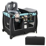 Dreamade 6 en 1 lit parapluie bébé parc bébé portable avec couffin table à langer matelas sac de rangement ... Dreamade 6 en 1 lit parapluie bébé parc bébé portable avec couffin table à langer matelas sac de rangement ...