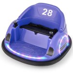 Dreamade auto tamponneuse lectrique pour enfants voiture tournante bb 360 12 v avec tlcommande ...