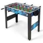 Dreamade baby - foot autoportant de 945 x 535cm table de jeu de baby - foot avec 2balles et 2marqueurs ...