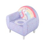 Dreamade canap� enfants rembourr� en �ponge avec dossier accoudoirs tissu respirant fauteuil ergonomique ...
