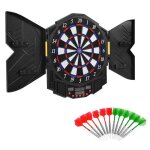 Dreamade cible / jeu de fléchettes electronique avec 12 fléchettes27 jeuxvolume réglable pour 1 - 8 joueurs ... Dreamade cible / jeu de fléchettes electronique avec 12 fléchettes27 jeuxvolume réglable pour 1 - 8 joueurs ...