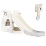 Dreamade toboggan pliable pour enfant toboggan pour b�b� avec panier de basket �chelle descalade pour ...