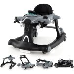 Dreamade trotteur b�b� 6 en 1 pliable hauteur et vitesse r�glables si�ge rembourr� musique lumi�res roues ...
