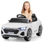 Dreamade voiture electrique 12 v pour enfants vhicule sous licence audi sq8 tlcommandejouet aliment ...