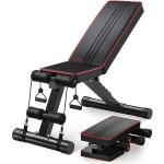 Dripex banc de musculation pliable multifonction complet sit - up fitness musculation bras gym domicile ...