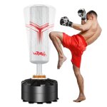 Dripex sac de frappe sur pied adulte 175cm sac de boxe autoportant mma punching ball pour karat fitness ...