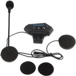 Drisse ecoute qii lu 1 paire de casques de moto bt casque haut - parleurs soutien appels mains libres ...