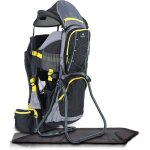 Dromader porte bb randonne - confortable jusqu 22kg - sac  dos avec poche isolante pare - soleil ...