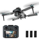 Drone avec cam�ra t�l�commande avec ecran 4. 3 pliable drone pour adultes et enfants jouet pour gar�on ...