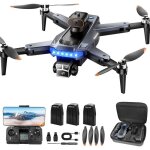 Drone gps 4k professionnel p17 3 batteries wi - fi 5g fpv 3 caméras suivi Drone gps 4k professionnel p17 3 batteries wi - fi 5g fpv 3 caméras suivi