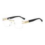 Lunettes de vue dsquared2 d2 0173 57 / 17 / 145 rose gold m�tal homme d2 0173