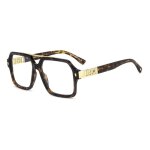 Lunettes de vue dsquared2 d2 0174 55 / 17 / 145 havana ac�tate homme d2 0174