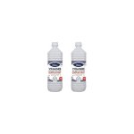 Dstock60 - lot de 2 bouteilles de 1 litre de vinaigre blanc naturel concentre 14 degr�s (phebus produit ...