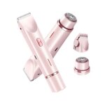 Dual head bikini shaver women comfort 2 en 1 electric lady shaver trimmer de cabello elctrico impermeable ...