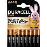 Duracell plus power boost pile lr3 (aaa) alcaline(s) 1. 5 v 8 pc(s)