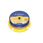 Dvd + rw verbatim - 120 min - 4. 7 go - 4x - spindle de 25