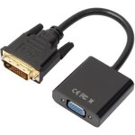 Adaptateur - zjt - dvi - d vers vga - actif - 20cm - noir