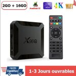 Tv box android - dwo europe - x96q - 4k ultra hd - 2go ram - 16go rom