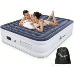 Dwvo matelas gonflable lit dappoint autogonflant avec pompe lectrique intgr pour 2 personnes blanc ...