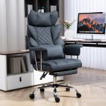 Dyhome chaise de bureau � hauteur r�glable en 3d avec accoudoirs �pais et larges 500lbs chaise dordinateur ...