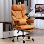 Dyhome chaise de bureau � hauteur r�glable en 3d avec accoudoirs �pais et larges 500lbs chaise dordinateur ...