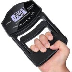 Dynamom�tre num�rique � main - 1 pi�ce jusqu� 180kg testeur force pr�hension usb batterie lcd suivi records ...