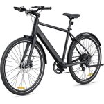 Dyu stroll 1 e - bike 27. 5 avec pneus 700 x 38c cst batterie amovible 36v 9ah 250w 25km / h noir