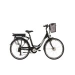 E - moon 26? vlo lectrique de ville pour adultes avec moteur lectrique batterie sur porte - bagages ...