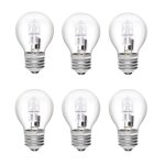 E27 ampoules halog�nes 28w g45 en verre � intensit� variable blanc chaud 2700k lampe en forme de balle ...