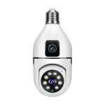 E27 camra de surveillance intelligente  lentille touristique camra wi - fi  ampoule suivi humain ...