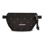 Eastpak sac banane noir argent� pour femme - springer dots black silver 332250