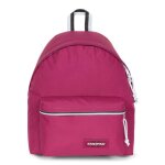 Eastpak sac décole rouge vin gris pour femme et homme - padded pakr kontrast prep burgundy 300659 Eastpak sac décole rouge vin gris pour femme et homme - padded pakr kontrast prep burgundy 300659