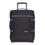 Eastpak sac de voyage noir bleu pour femme et homme - tranverz s kontrast prep black 300805 Eastpak sac de voyage noir bleu pour femme et homme - tranverz s kontrast prep black 300805