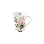 Easy life - 1461jarb - coffret 1 mug 360 ml en porcelaine fine jardin botanique -