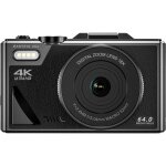 Easypix v64 flip appareil photo numérique 13 mill. pixel noir batterie intégrée wifi vidéo 4k vidéo full ... Easypix v64 flip appareil photo numérique 13 mill. pixel noir batterie intégrée wifi vidéo 4k vidéo full ...