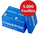 Easyprint papier pour imprimante et photocopieur 5000 feuilles 10 x 500 a4 blanc premium certifi pefc ...