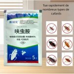 Ecelen 2pcs poudre insecticide anti - cafards?40% d?insecticide actif?insecticide en poudre efficace ... Ecelen 2pcs poudre insecticide anti - cafards?40% d?insecticide actif?insecticide en poudre efficace ...