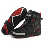 Ecelen - bottes moto homme - chaussures de cyclisme montantes impermables - chaussures de protection ...