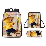 Ecelen ? cartable pour enfants labubu 3 pièces léger et respirant sac à dos 17 pouces design animé pour ... Ecelen ? cartable pour enfants labubu 3 pièces léger et respirant sac à dos 17 pouces design animé pour ...