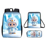 Ecelen ? cartable pour enfants labubu 3 pièces léger et respirant sac à dos 17 pouces design animé pour ... Ecelen ? cartable pour enfants labubu 3 pièces léger et respirant sac à dos 17 pouces design animé pour ...
