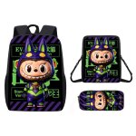 Ecelen ? cartable pour enfants labubu 3 pièces léger et respirant sac à dos 17 pouces design animé pour ... Ecelen ? cartable pour enfants labubu 3 pièces léger et respirant sac à dos 17 pouces design animé pour ...