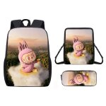 Ecelen ? cartable pour enfants labubu 3 pièces léger et respirant sac à dos 17 pouces design animé pour ... Ecelen ? cartable pour enfants labubu 3 pièces léger et respirant sac à dos 17 pouces design animé pour ...